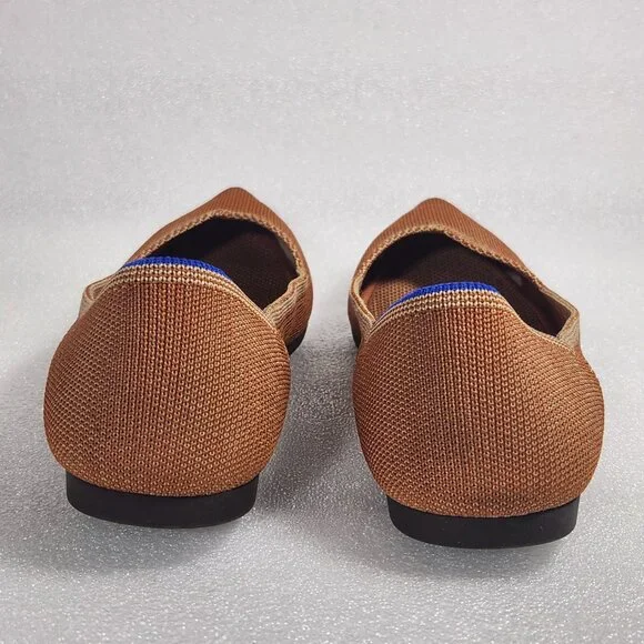 ROTHYS The Point Ballet Flat In Fawn Size W7.5 - Picture 11 of 13